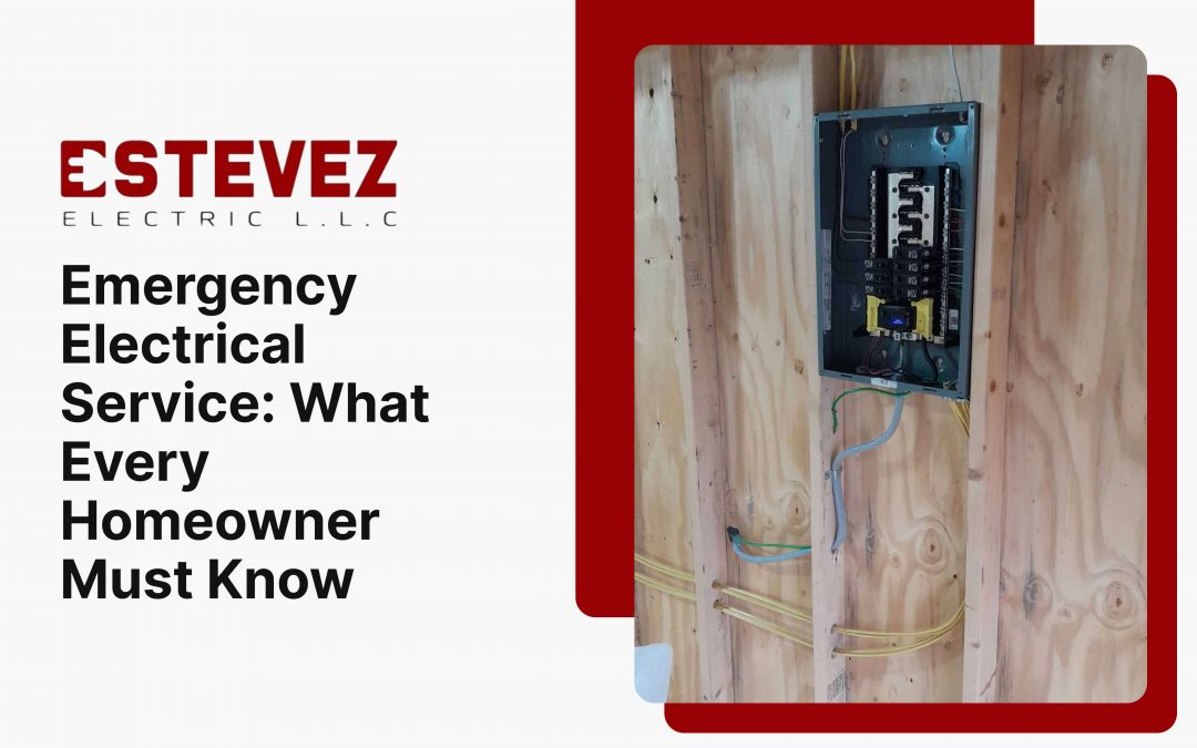 Emergency Electrical Service: What Every Homeowner Must Know