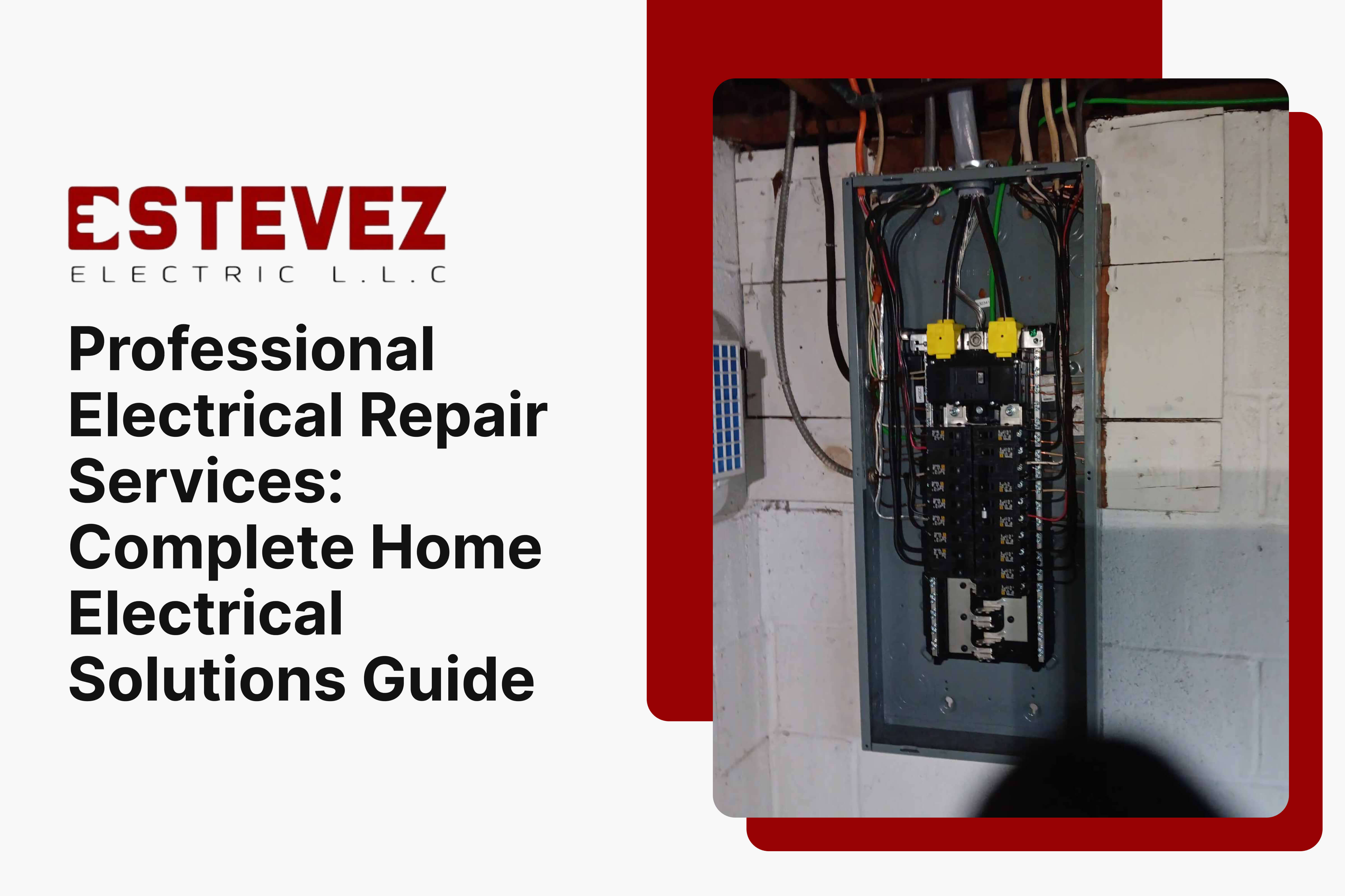 Group 75 Professional Electrical Repair Services_ Complete Home Electrical Solutions Guide
